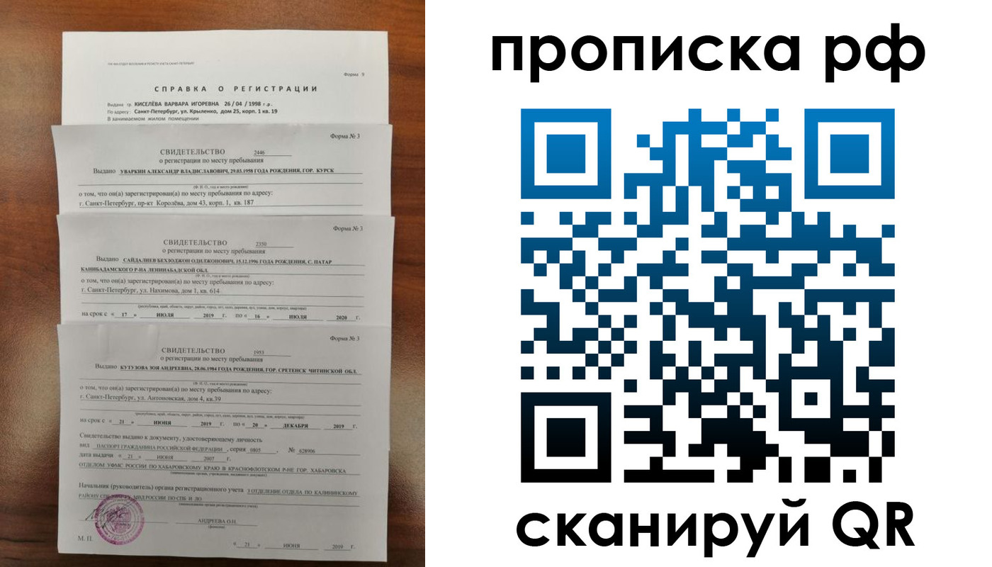 прописка паспорт в Видном